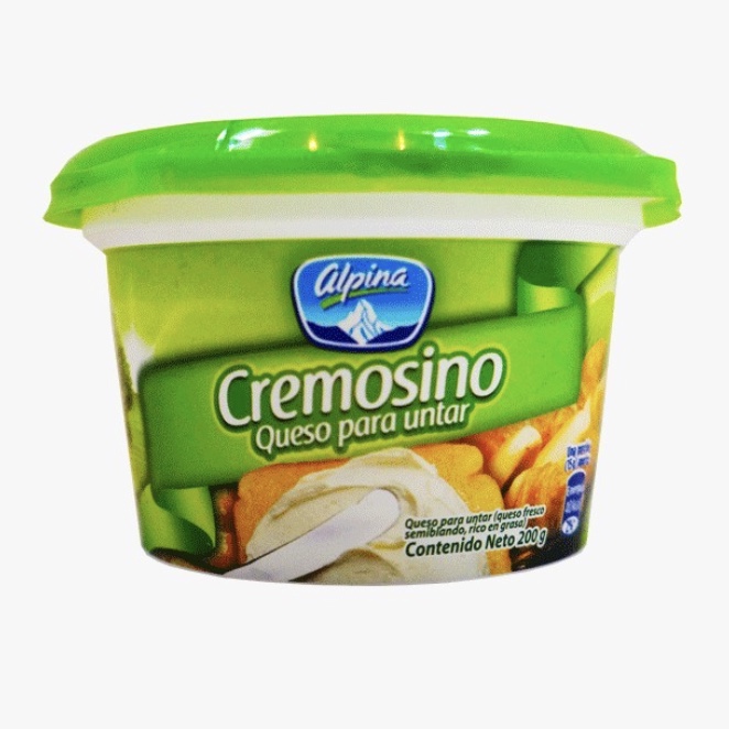 QUESO CREMA UNTAR *200gr ALPINA