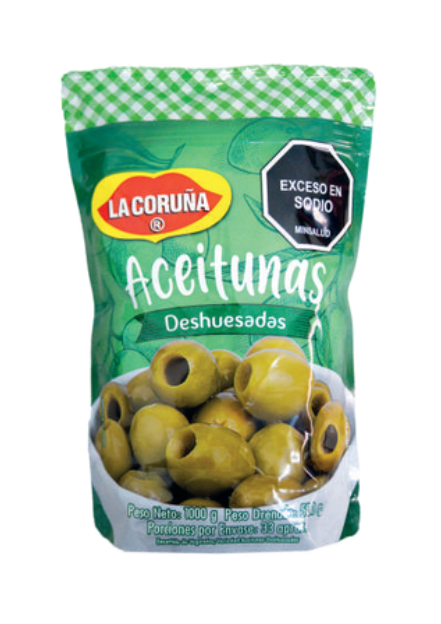 ACEITUNA DESH BOLSA 1000gr LA CORUÑA