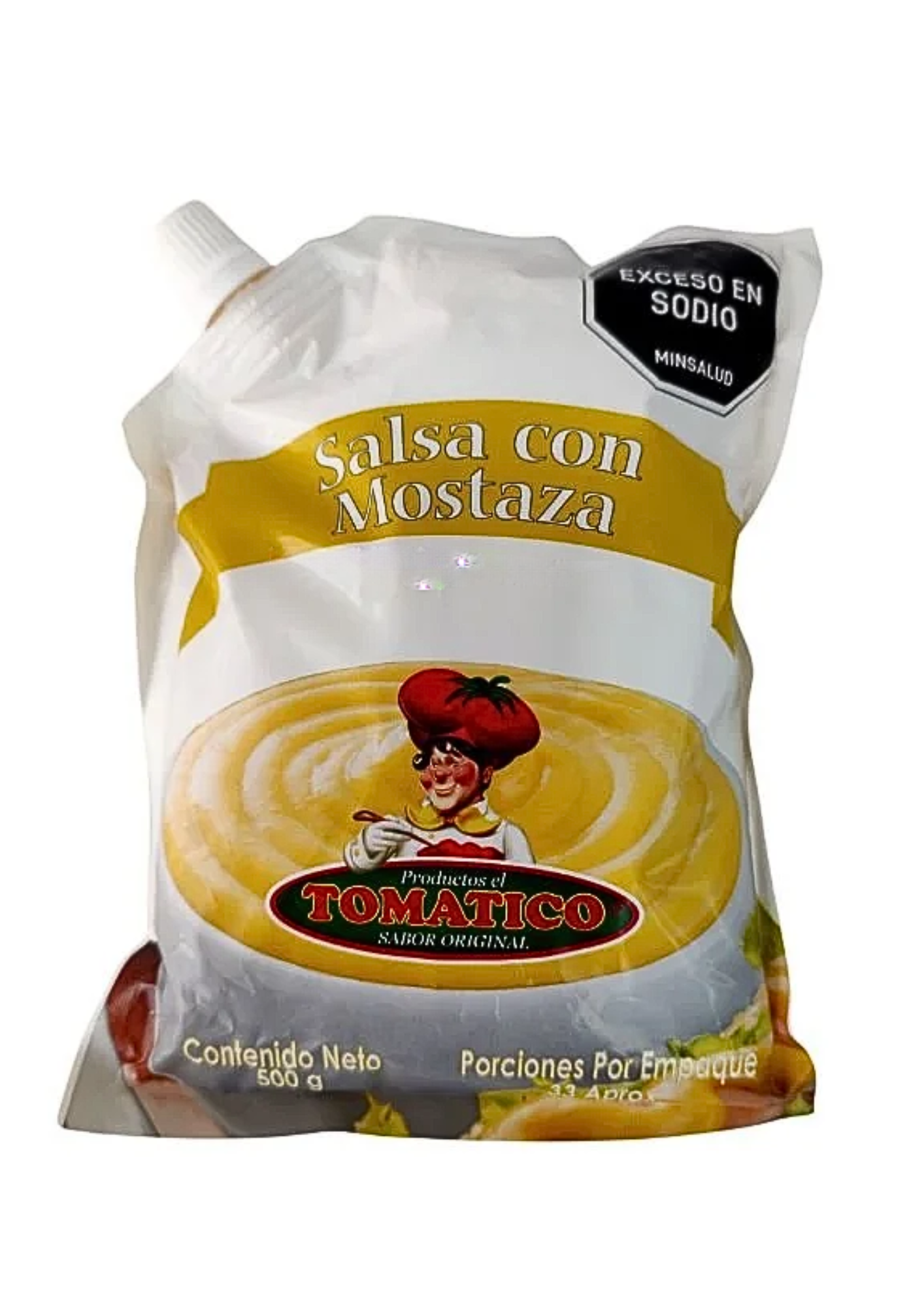 MOSTAZA 500gr TOMATICO