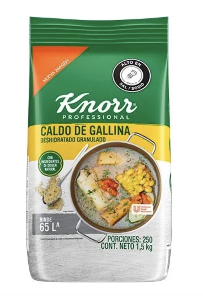 CALDO GALLINA x 1.5 Kg KNORK
