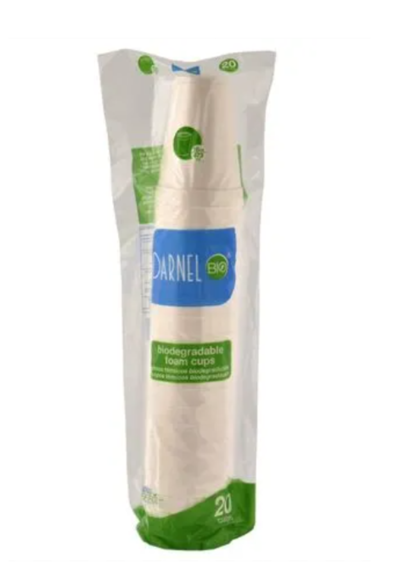 VASO 16oz NATURAL *50 UNIDADES DARNEL