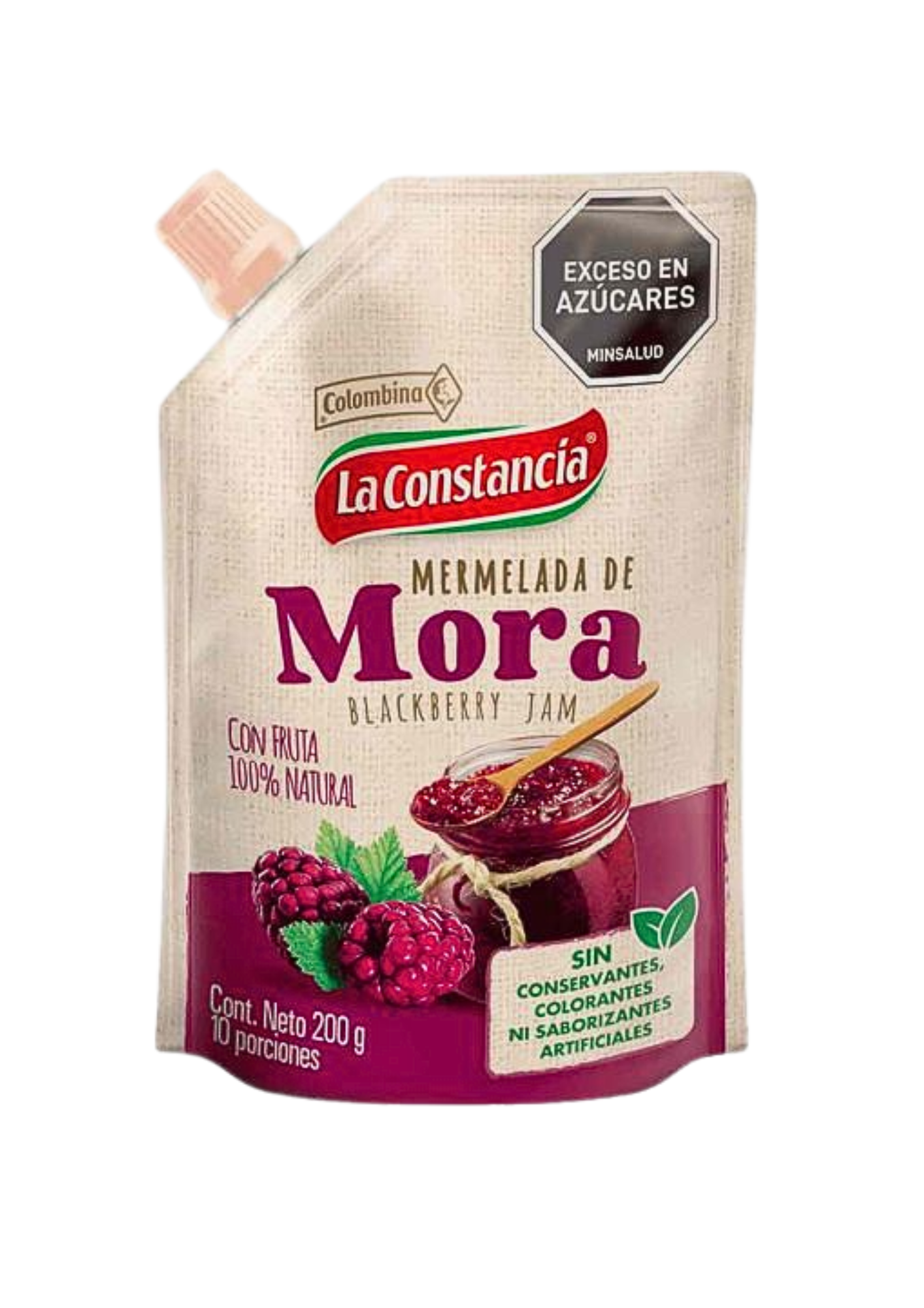 MERMELADA MORA  200gr CONSTANCIA