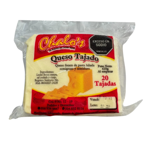 QUESO TAJADO CHALOS X 20 UND