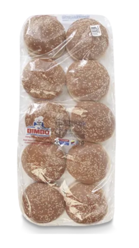 PAN HAMB ARTESANAL *10un BIMBO