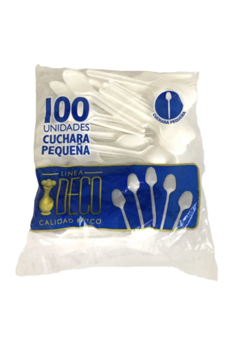CUCHARA POSTR *100 UNIDADES ECO