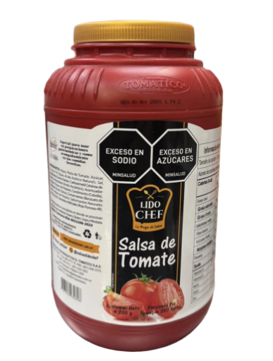 SALSA DE TOMTE *4200gr L-DORADA
