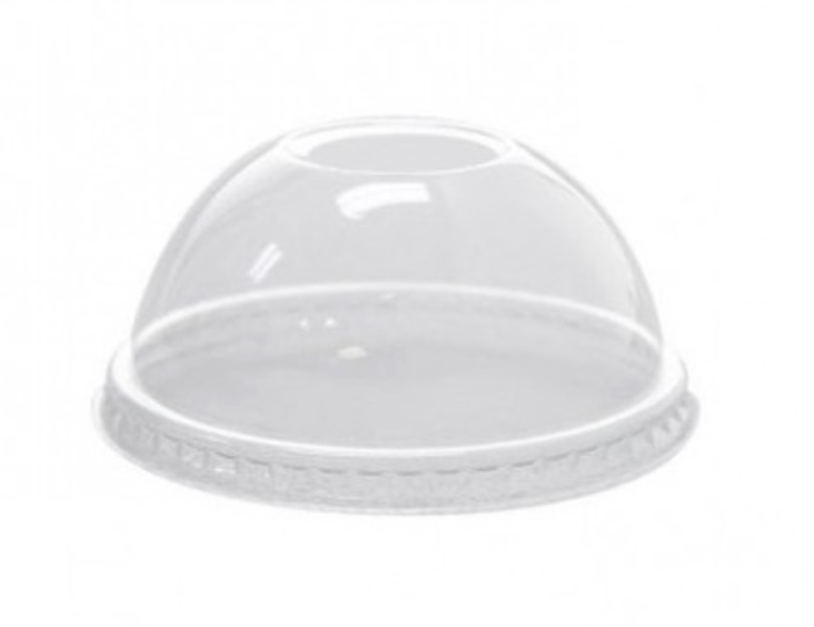 TAPA DOMO 9/12oz PET PRISMA*100u