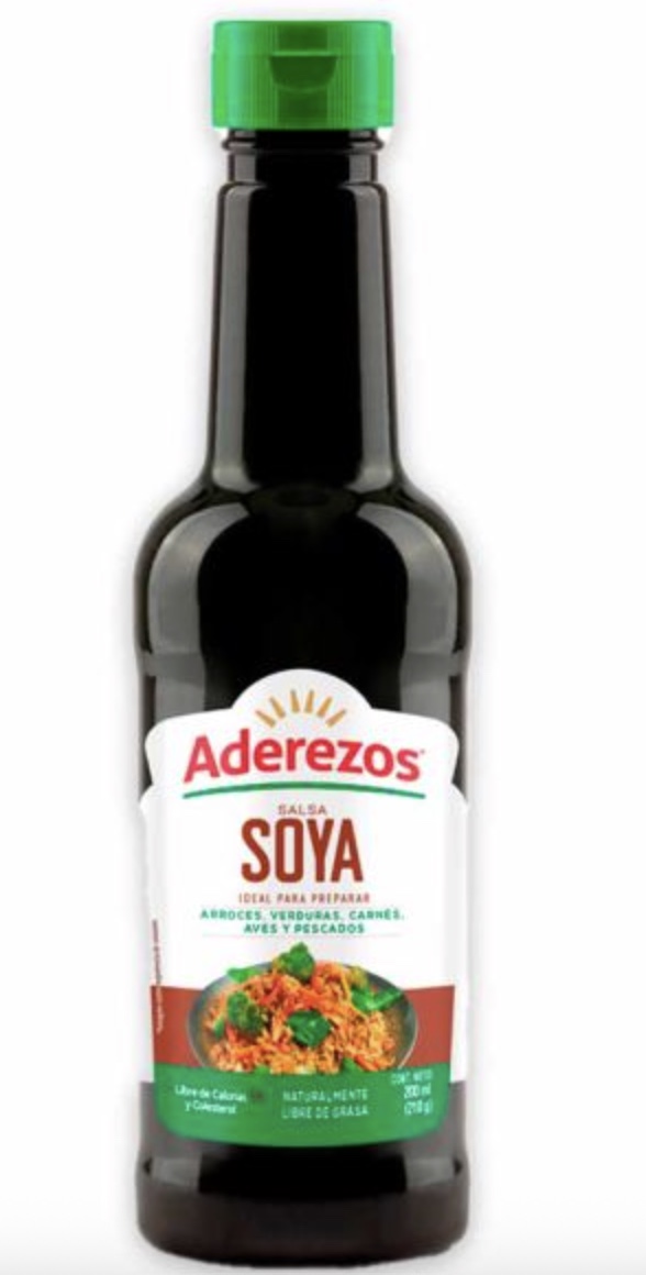SALSA DE  SOYA * 210gr ADEREZOS
