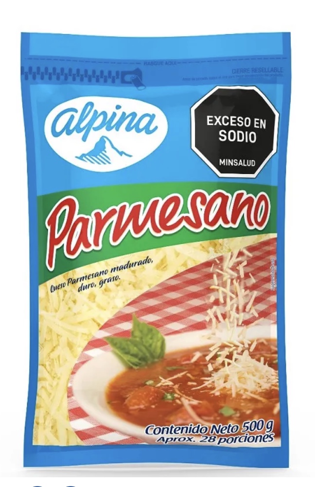 QUESO PARMESANO * 500gr ALPINA