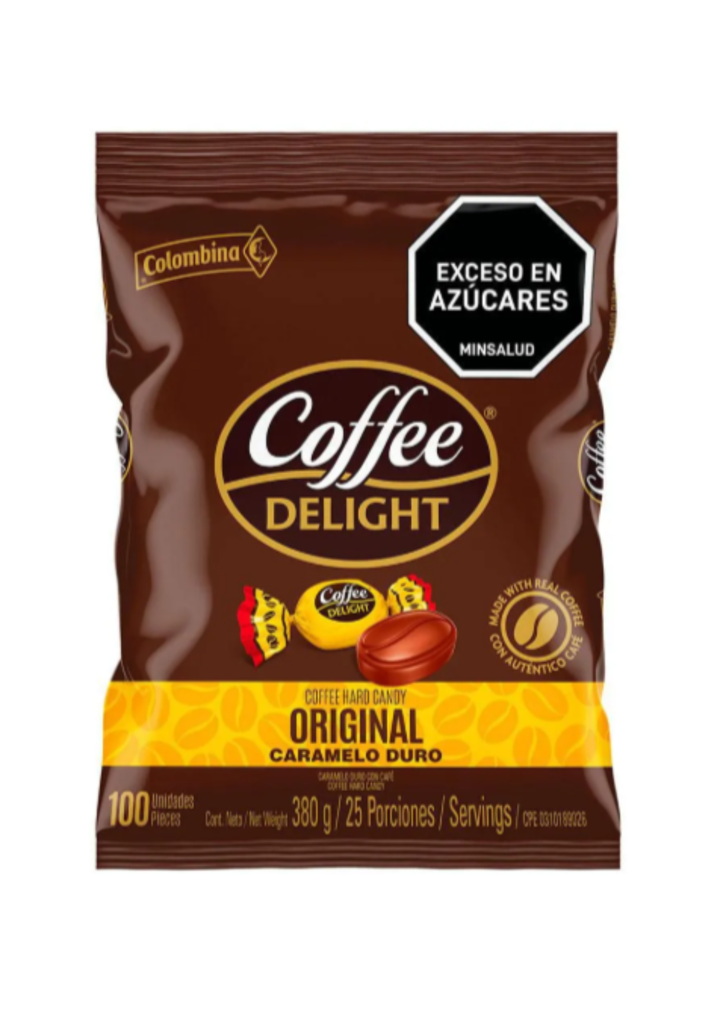 COFFEE DELIGHT DURO 100 UNIDADES