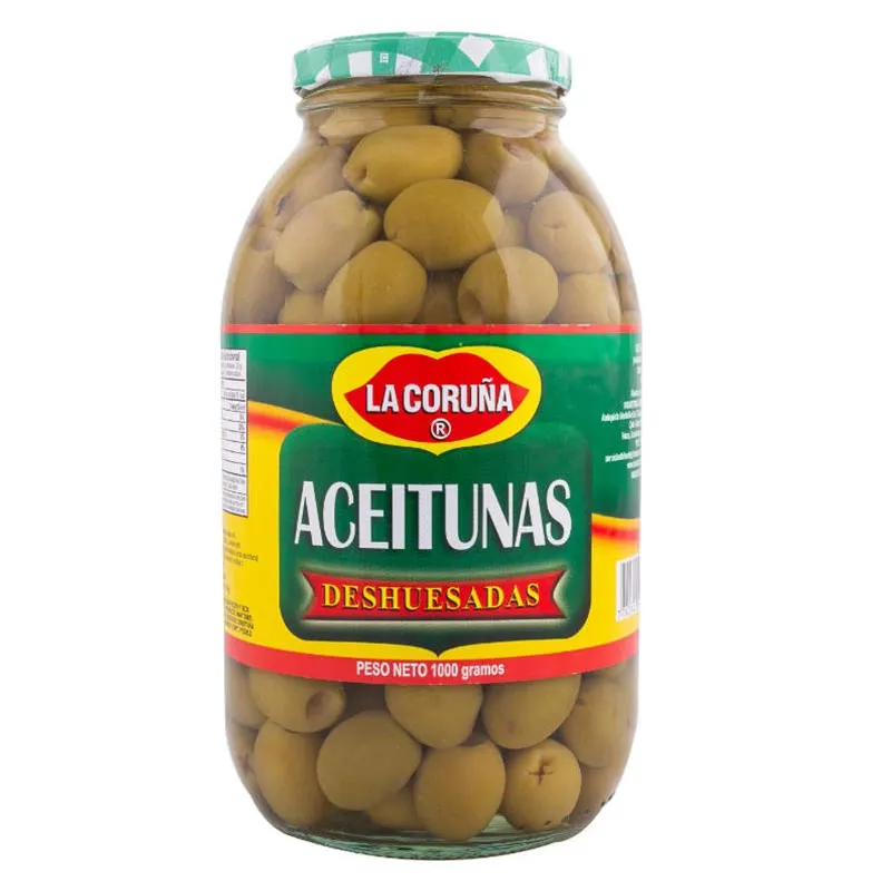 ACEITUNA DESHUESADA 1000gr CORUÑA