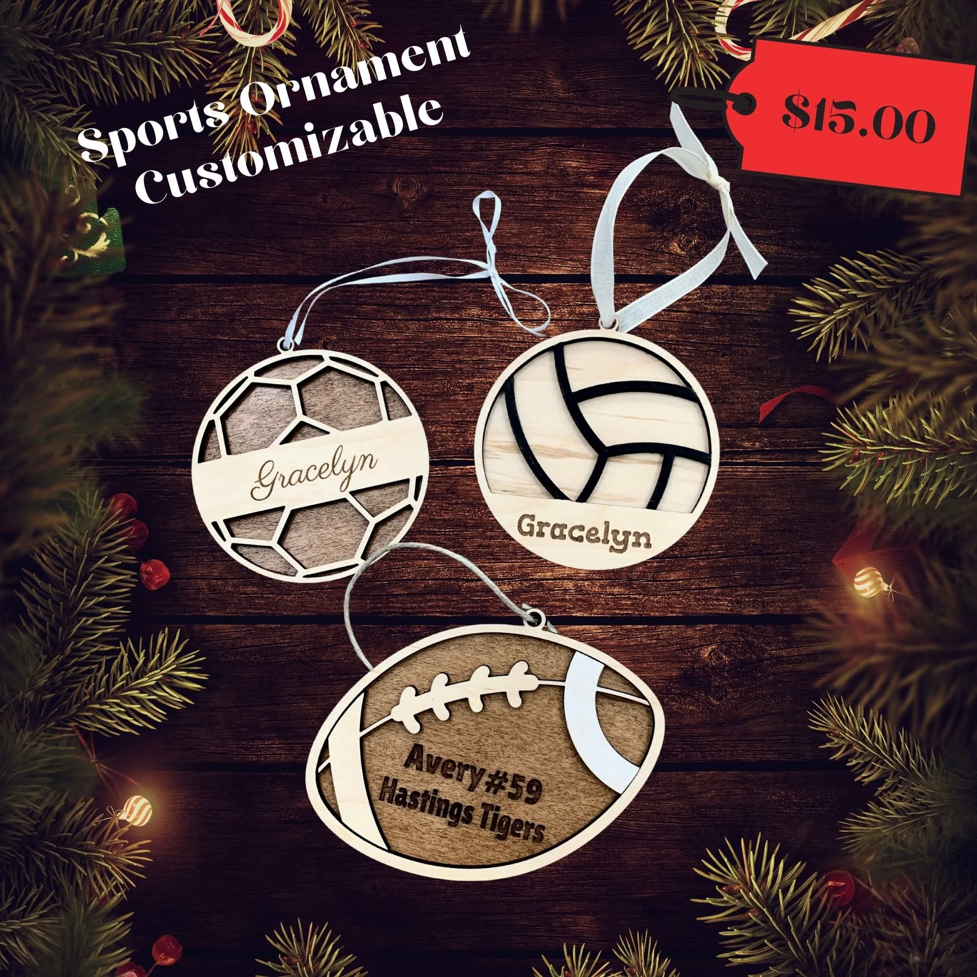 Personalized Christmas Ornaments