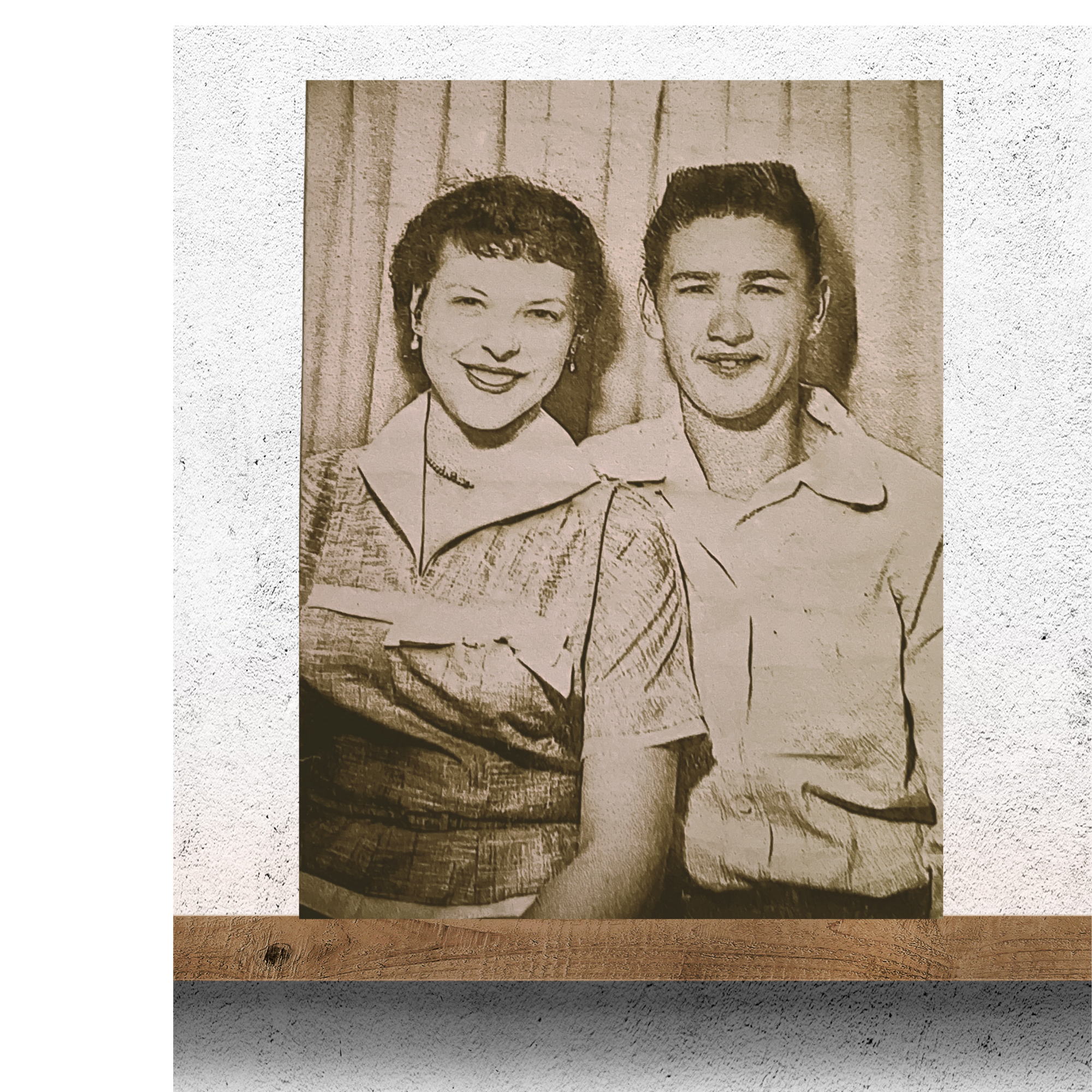 Custom Portrait Engraving