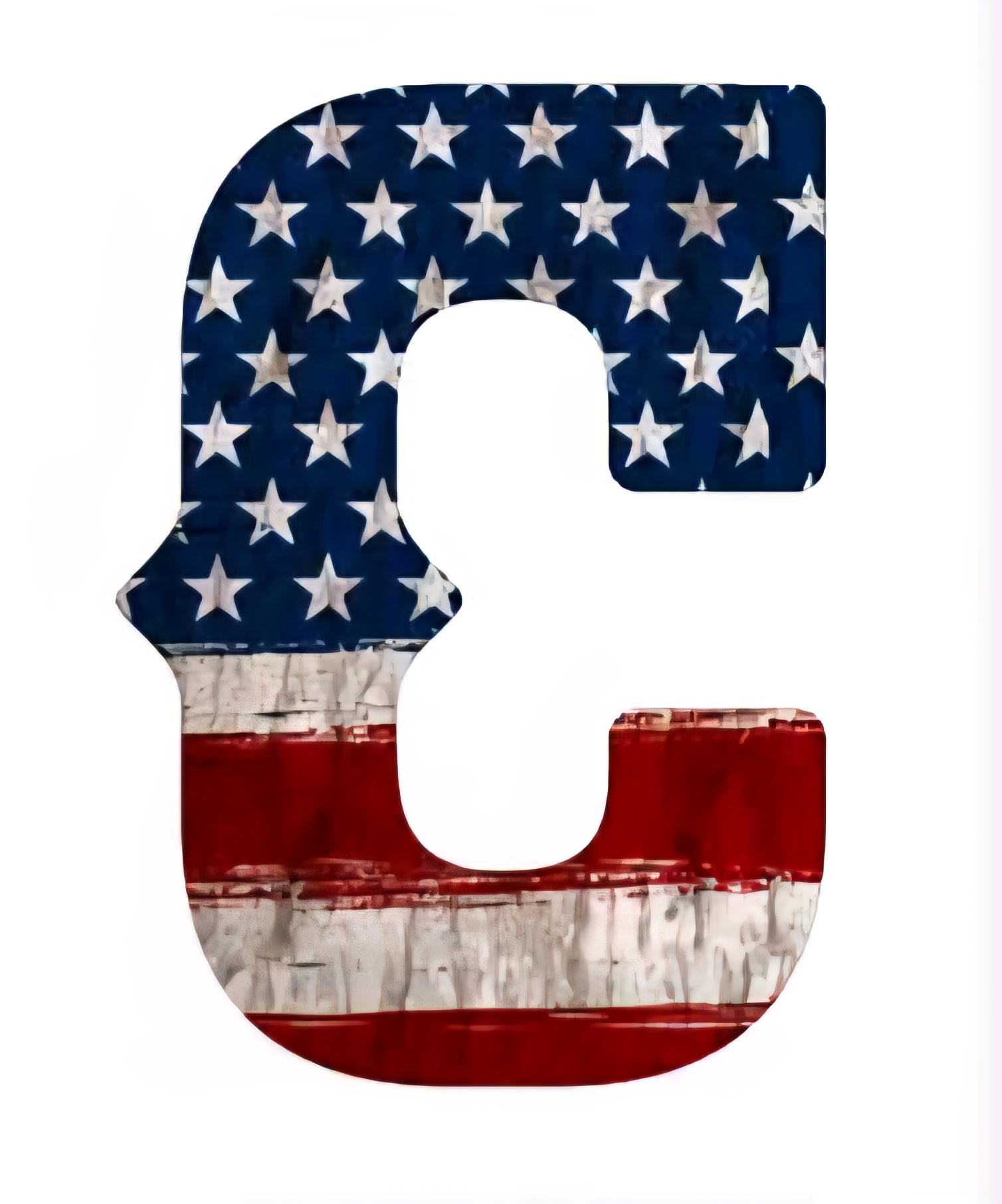 American Flag Letters