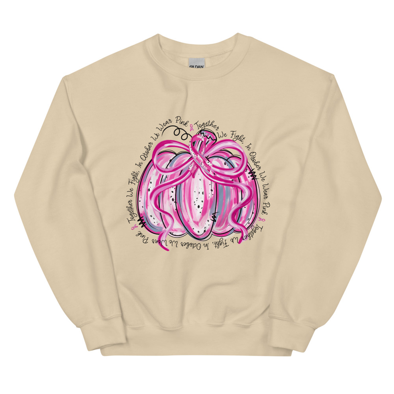 Pink Pumkin - Breast Cancer Awareness - Women and Men’s Oversized Sweatshirt