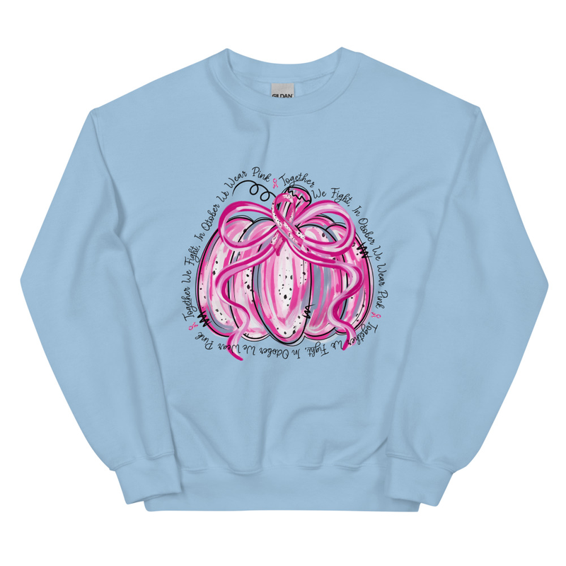 Pink Pumkin - Breast Cancer Awareness - Women and Men’s Oversized Sweatshirt