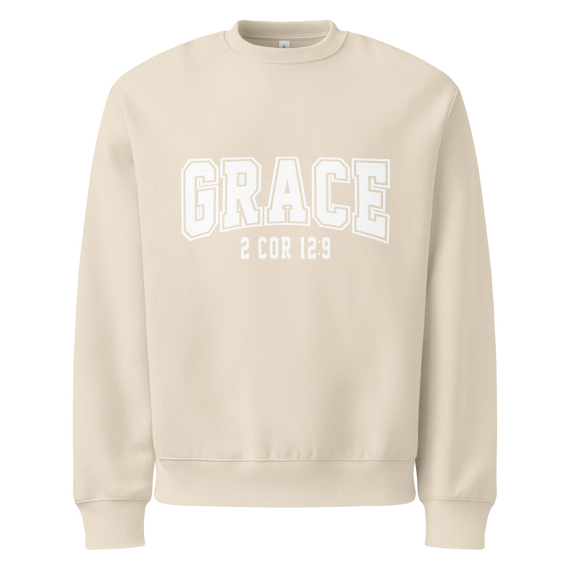 Grace Varsity Oversized  Unisex Sweatshirt