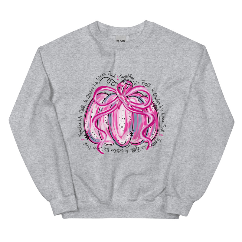 Pink Pumkin - Breast Cancer Awareness - Women and Men’s Oversized Sweatshirt