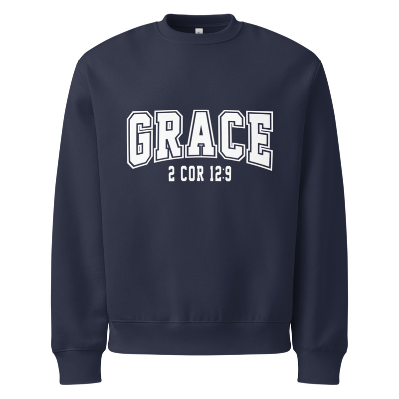 Grace Varsity Oversized  Unisex Sweatshirt