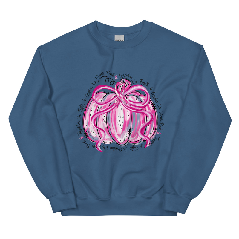 Pink Pumkin - Breast Cancer Awareness - Women and Men’s Oversized Sweatshirt