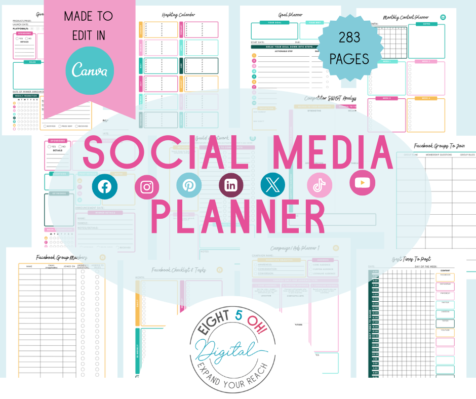 Ultimate Social Media Planner