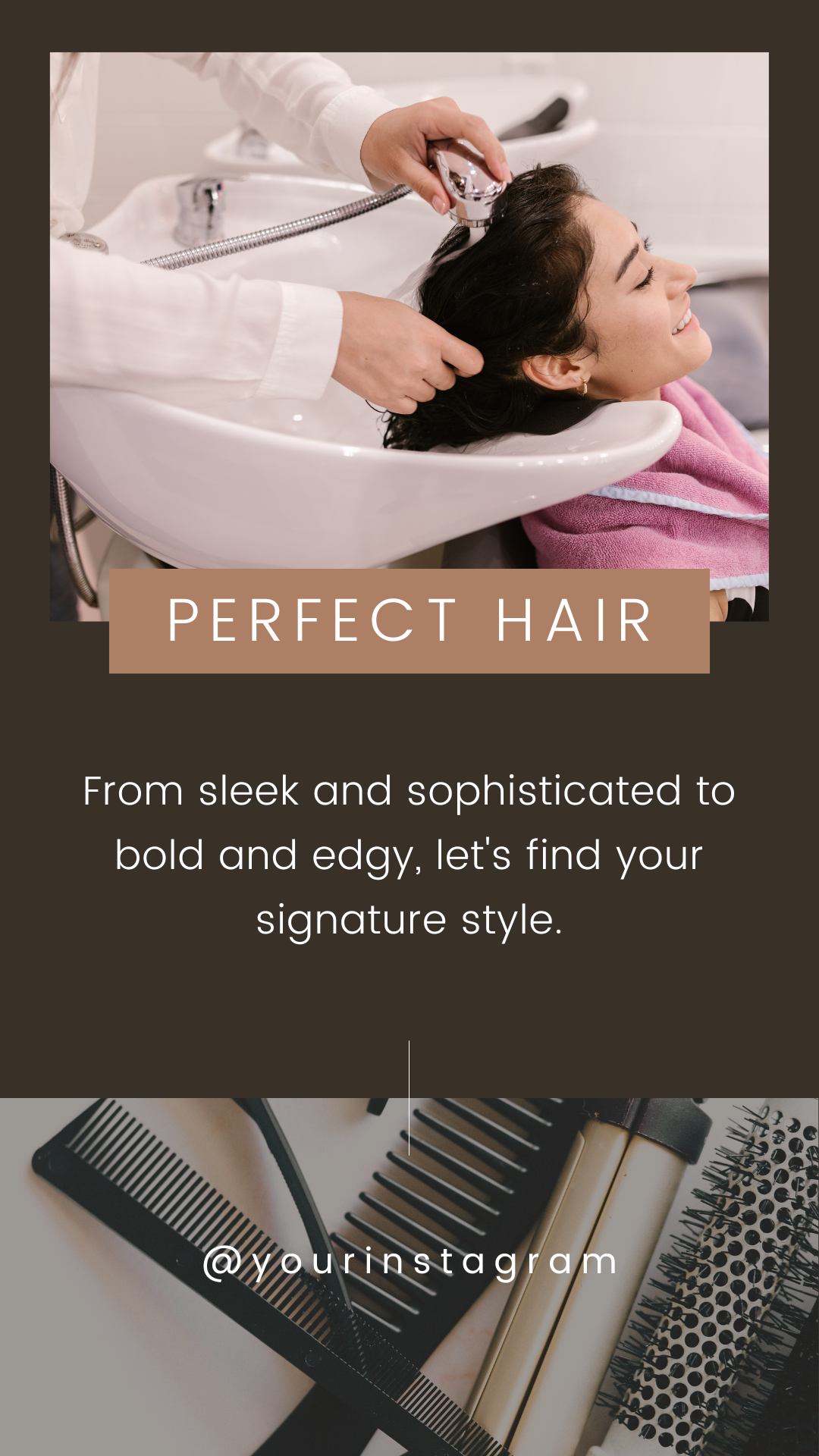 Perfect Hair IG Story for Hair Stylists