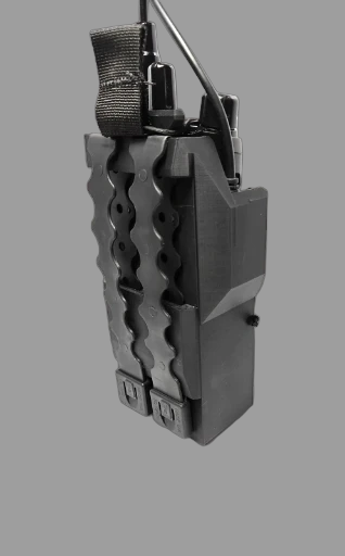 Modular Radio Holster For Baofeng UV-32 DM-32. Mounts To MOLLE Or Belts