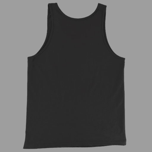 Black Graphic Tank Top