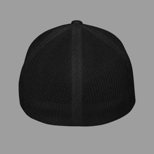 Closed-back trucker cap