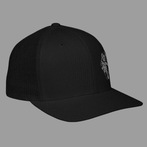 Closed-back trucker cap