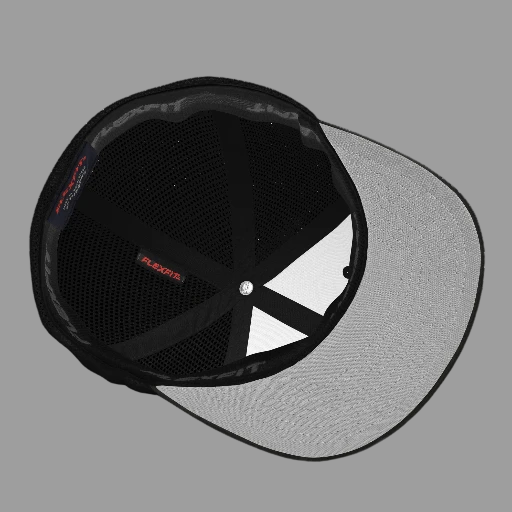 Closed-back trucker cap