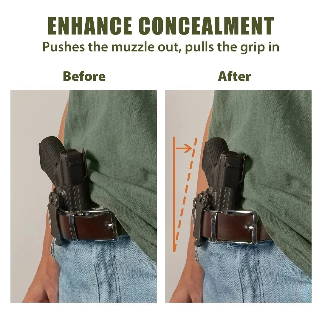 Holster Wedge Breathable Lightweight Padded Appendix Carry Kit For IWB