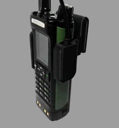 Baofeng DM-32 UV-32 Heavy Duty PTT Button Cage Protector – Belt Mounted