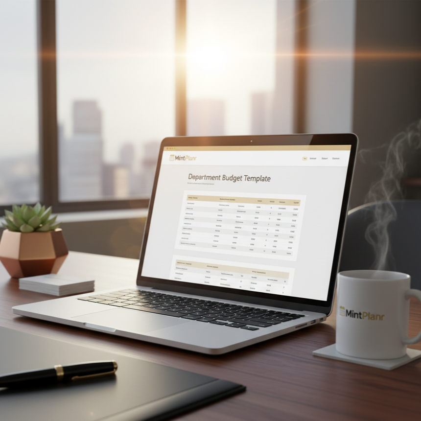 Department-Budget-Template