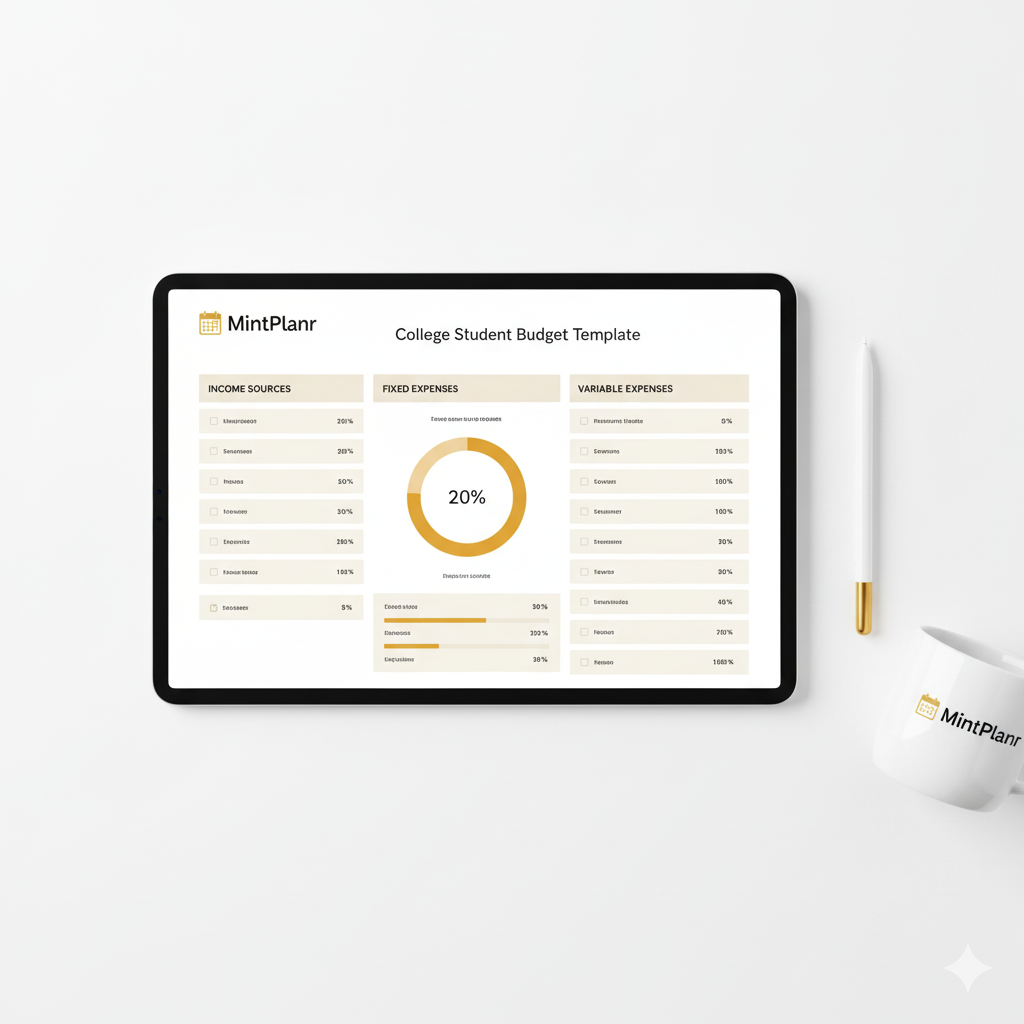 College-Student-Budget-Template
