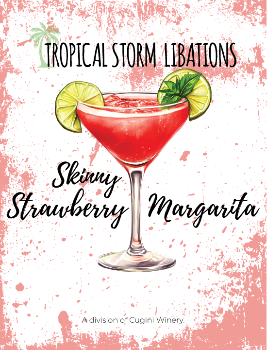 Skinny Strawberry Margarita