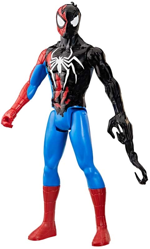 SPIDERMAN VENOM VERSUS SPIDERMAN TITAN FIGURE