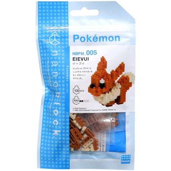 Nanoblock Pokemon Character Pack - Eevee