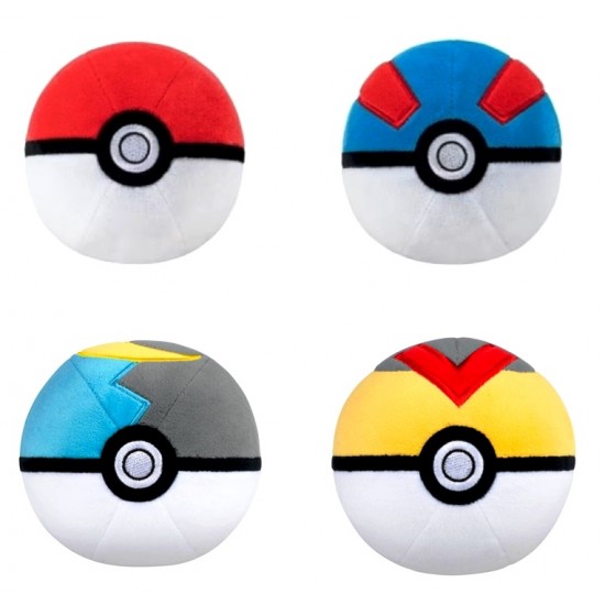 Pokemon 5" Poke Ball Plush Assortment
