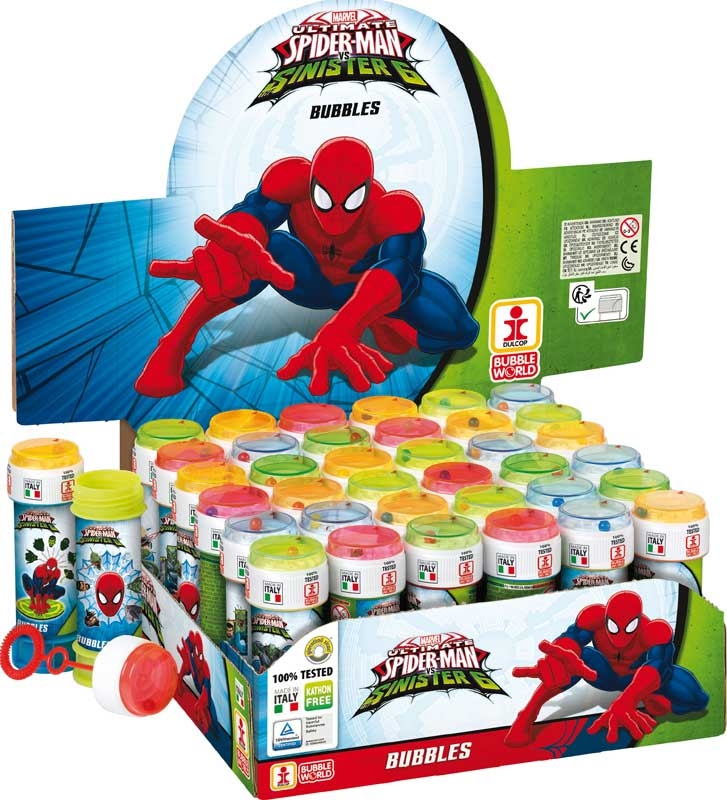 BUBBLE TUBS - SPIDERMAN