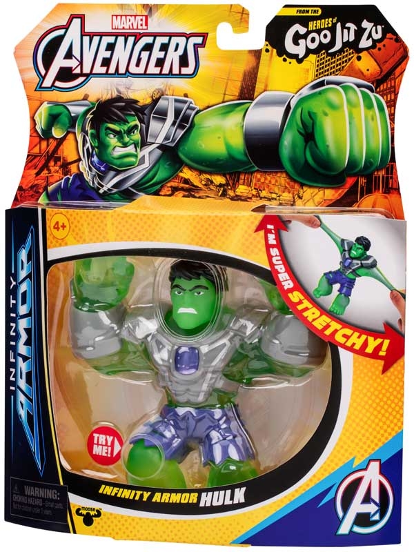 HEROES OF GOO JIT ZU MARVEL INFINITY ARMOUR HULK