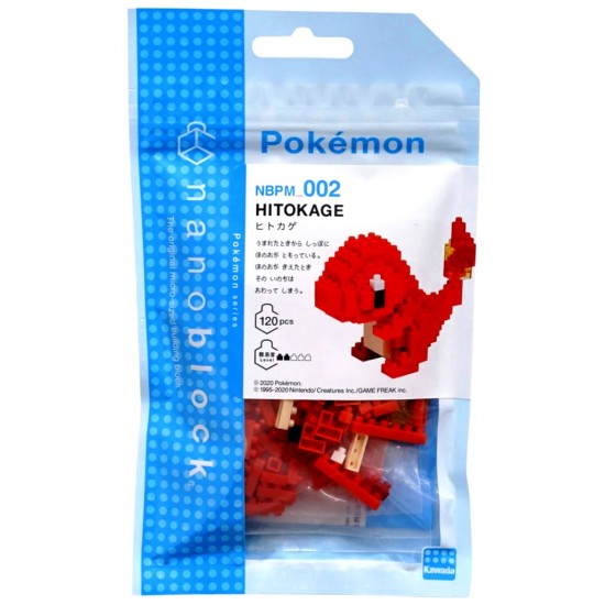 Nanoblock Pokemon Character Pack - Charmander 
