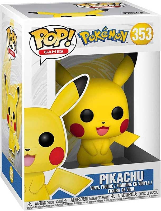 FUNKO POP GAMES: POKEMON S1 - PIKACHU - CORE