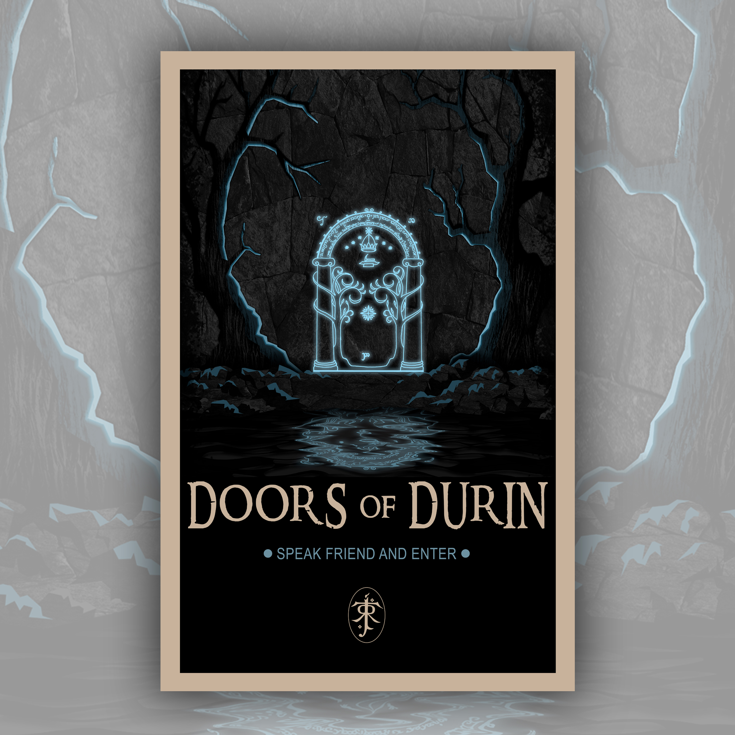Doors of Durin - The Lord of the Rings