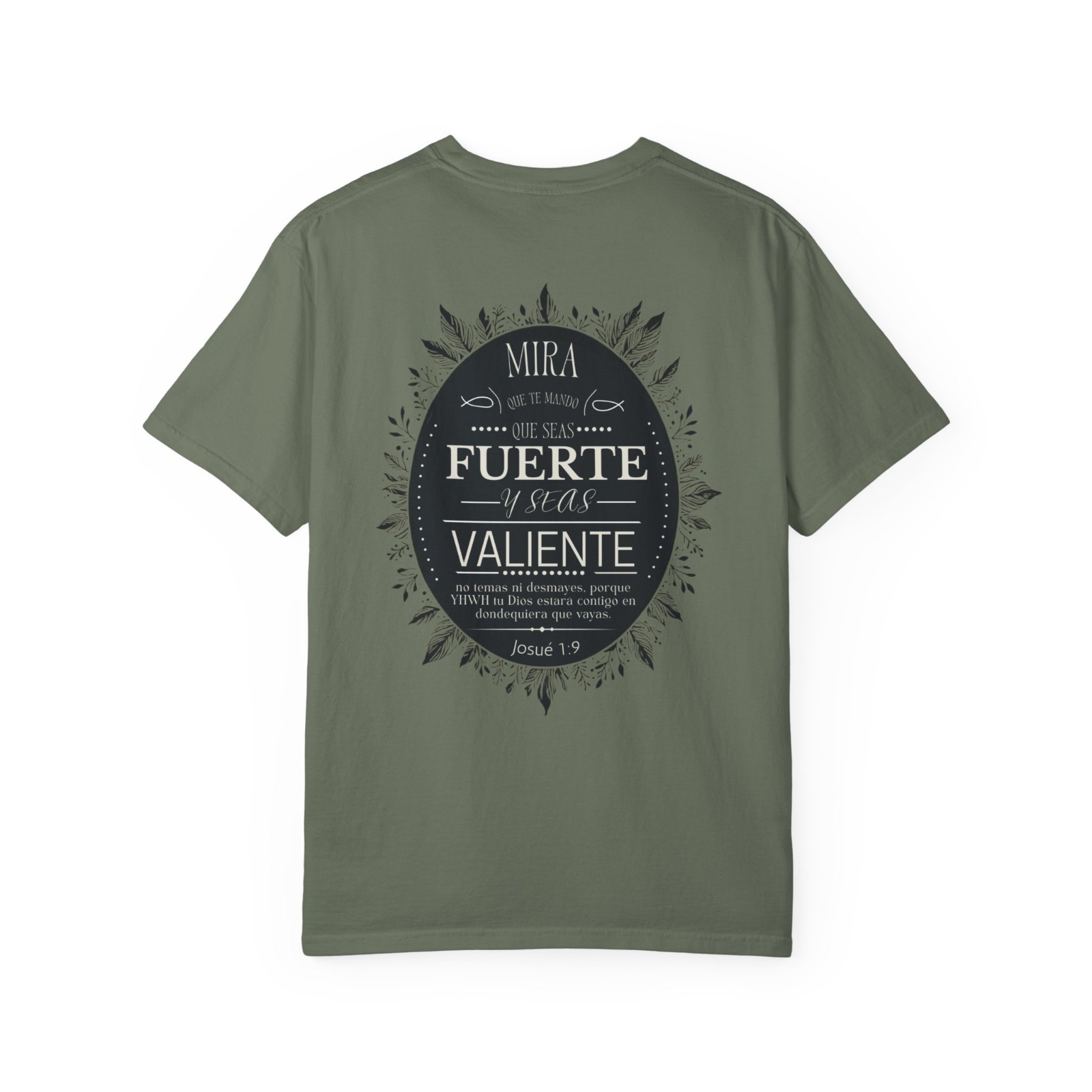Camiseta Fuerte Valiente - Josue 1:9
