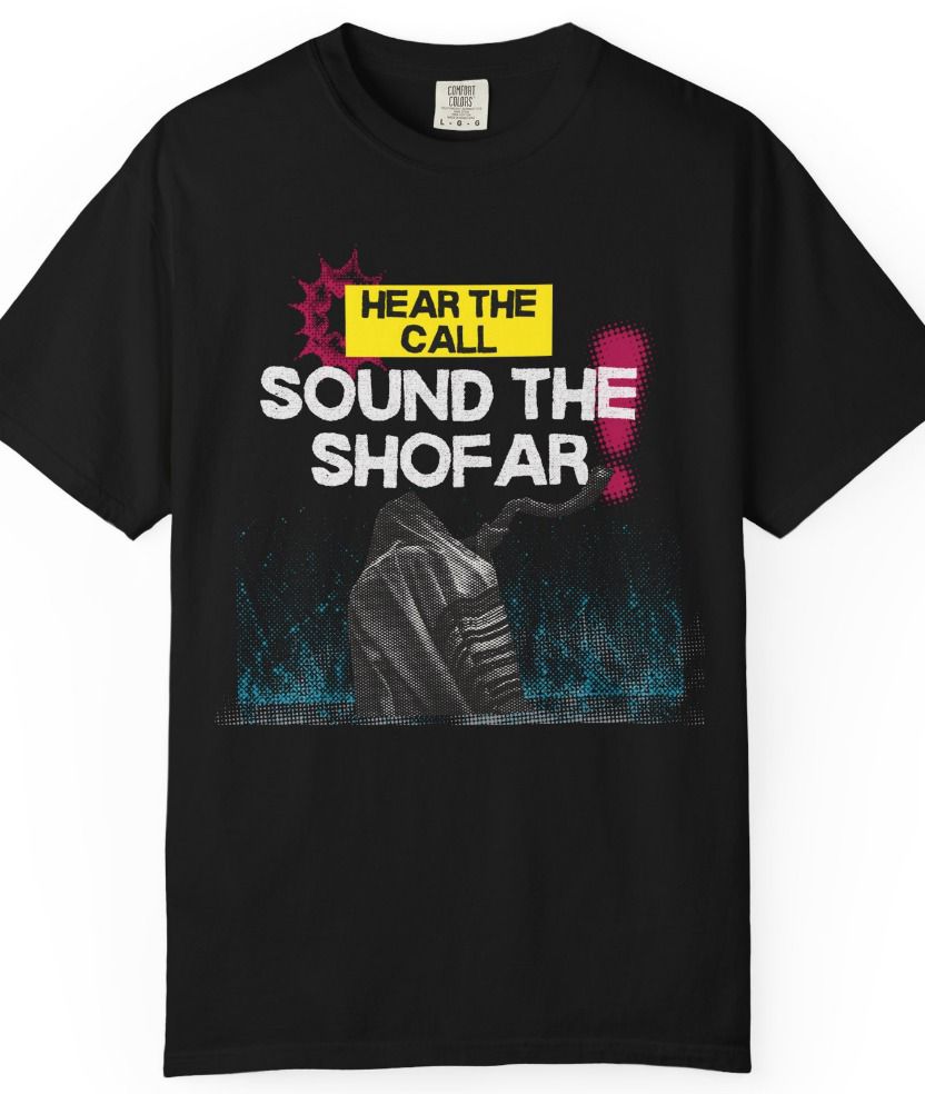 Camiseta “Hear the Call – Sound the Shofar”