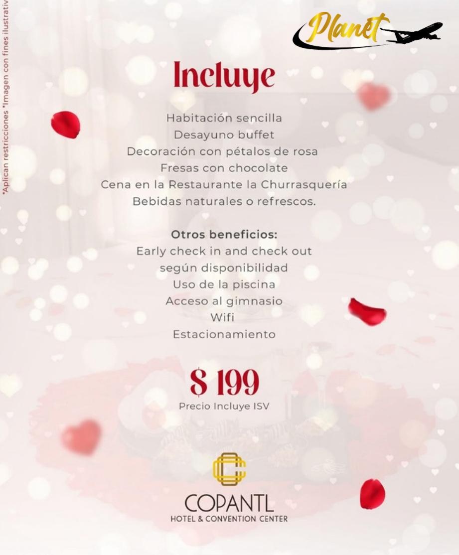 COPANTL ESCAPADA ROMANTICA