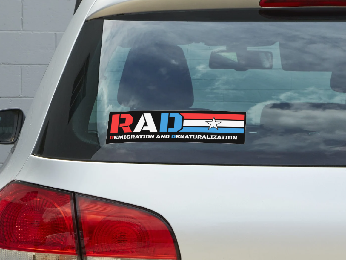 RAD Bumper Sticker