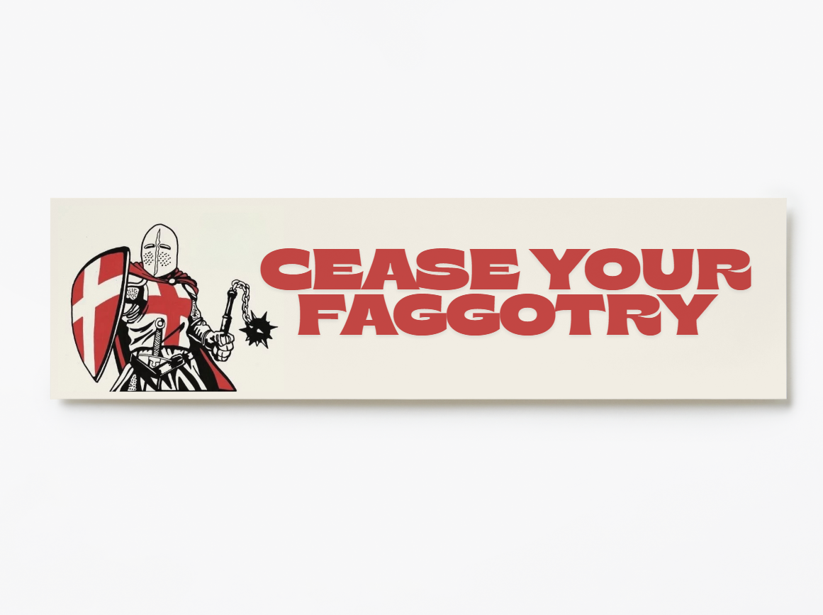 CYK Knight Bumper Sticker