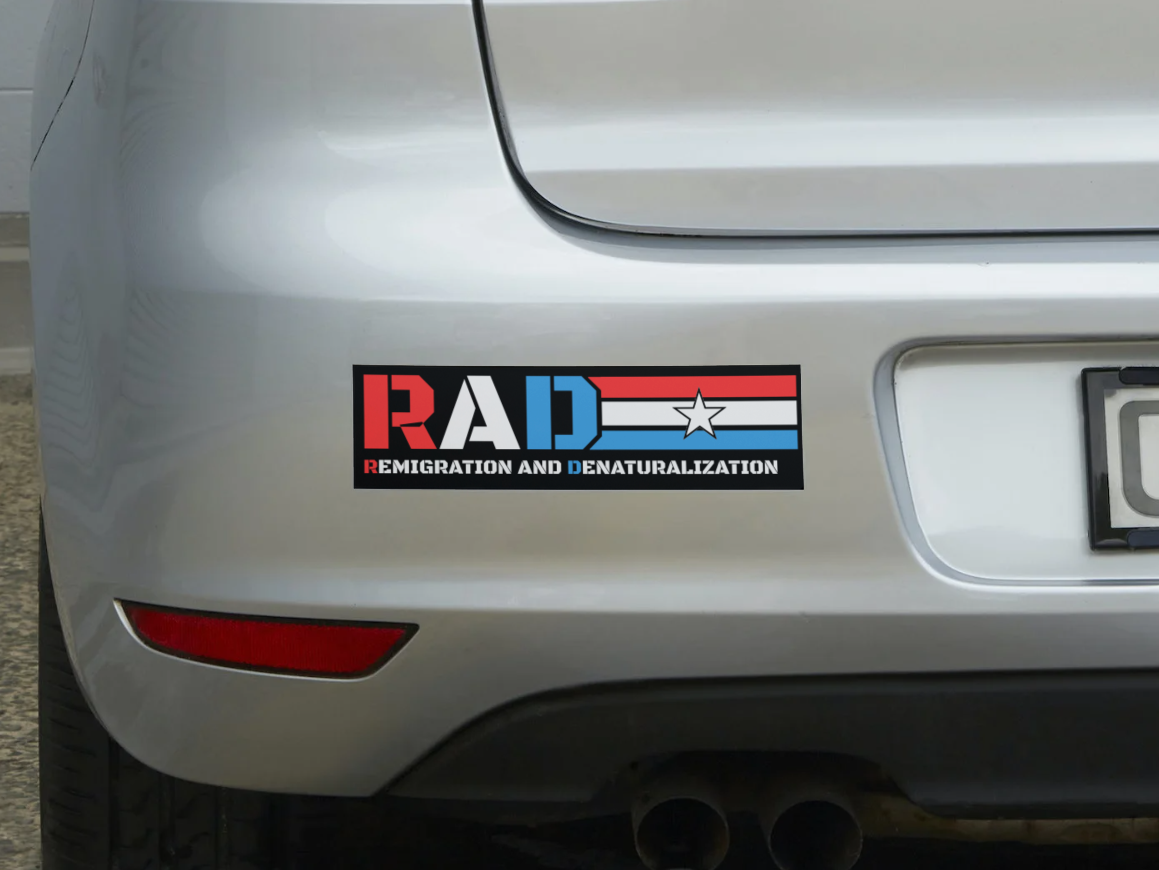 RAD Bumper Sticker